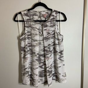 Juicy Couture Snakeskin Sleeveless Rhinestone Top